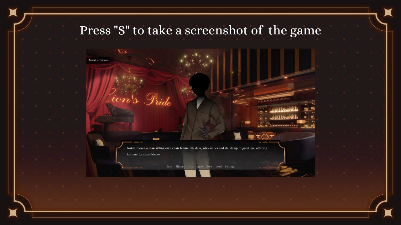 Screenshot of the screenshot shortcut